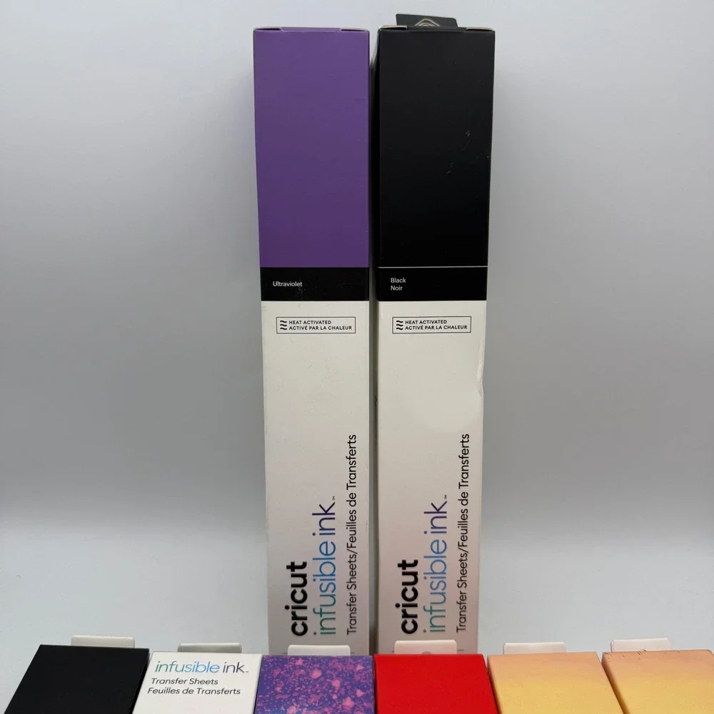 Cricut Infusible Ink Transfer Sheets Mixed Bundle 8pk Multicolor Heat Activated